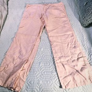 Peach Victoria’s Secret Linen Beach Pants